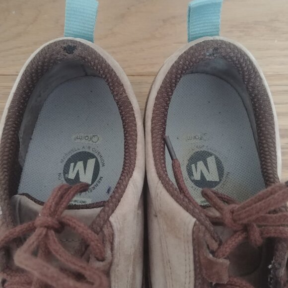 Merrell Womens 7 Brown Taupe Performance Walking Shoes Hikers - Picture 9 of 15